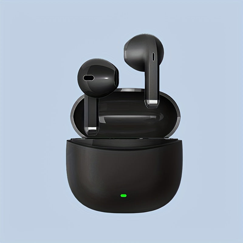 TWS Wireless HD Stereo Earbuds with Touch Volume Control for Sports - Compact, Long Battery Life, Great for Gifting