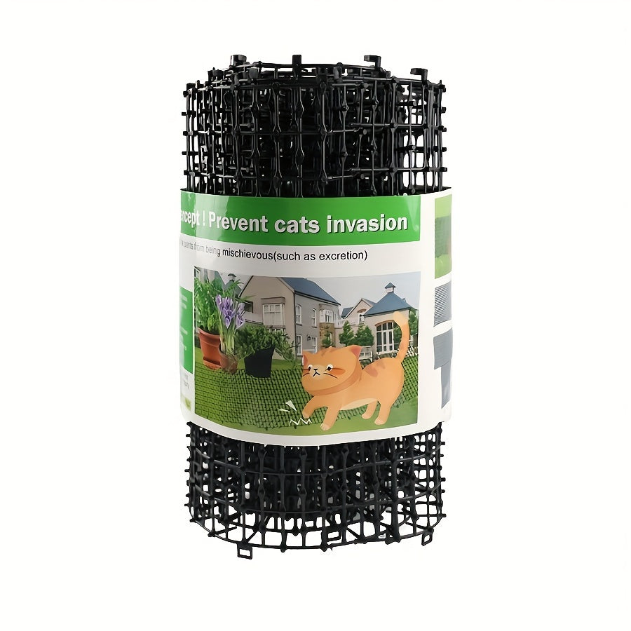 1 piece 200cm x 30cm anti-cat thorn pad for repelling cats, with nails, rolls, netting and in vegetable gardens to prevent pet trampling.