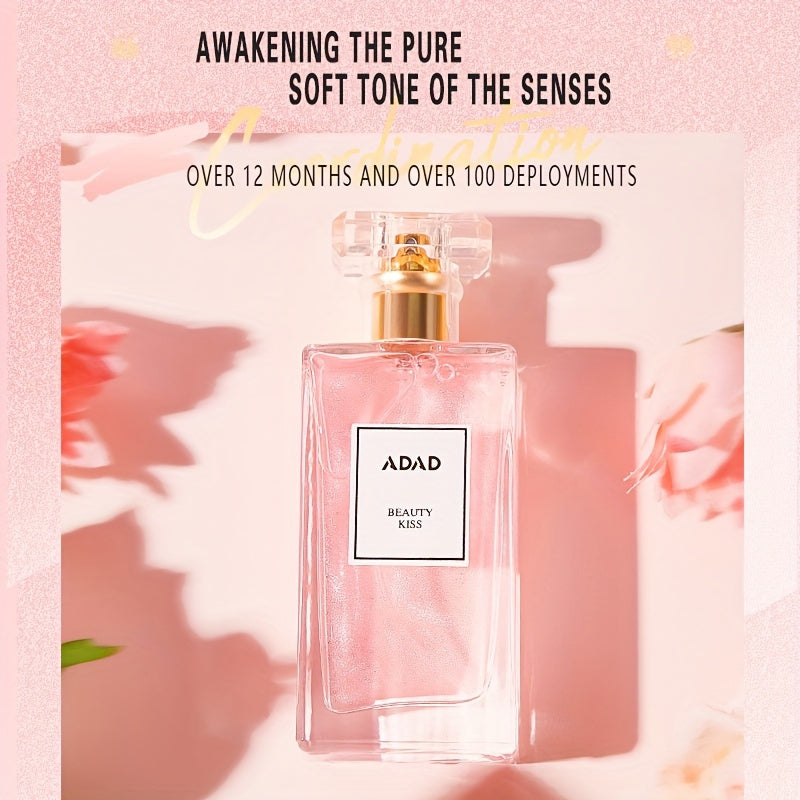 Elegant Women's Eau de Parfum - 3.4oz | Pure soft tones with fresh fruit fragrance | Ideal for daily & special occasions | Long-lasting & formaldehyde-free designer perfume.