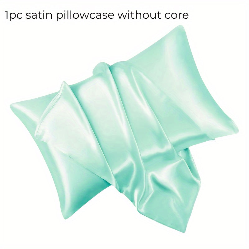 One popular classic color satin pillowcase with comfortable feel, featuring an envelope closure for easy use. A great choice for promoting healthy skin and hair.