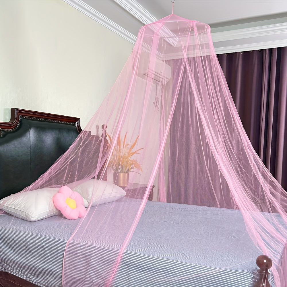 The versatile Extra Large White Mosquito Net Canopy is ideal for both indoor and outdoor use. Perfect for camping, sleepovers, and garden protection, this canopy fits single to California King size beds, cribs, hanging bed nets, and is perfect for travel.