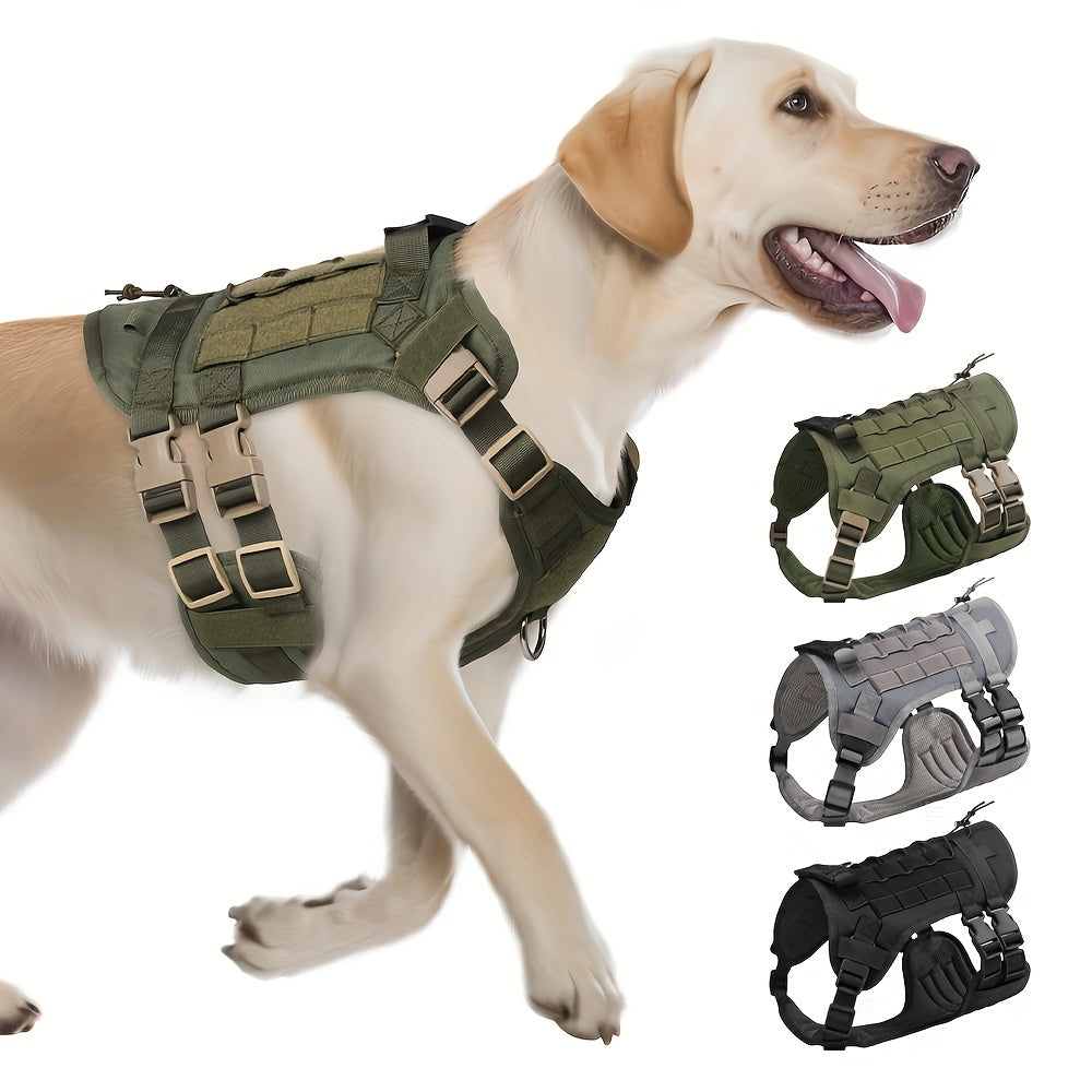 Pet Tactical Chest Strap for Medium and Large Dogs, Ideal for Outdoor Walking