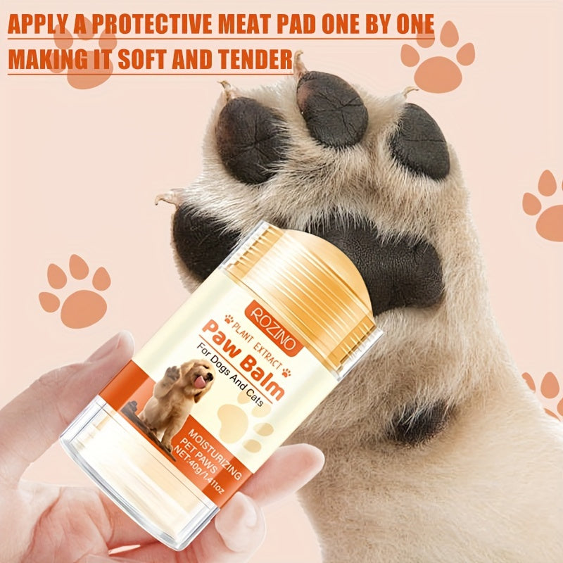 ROZINO Paw Balm: Hydrating for Dogs and Cats - 40g/1.41oz