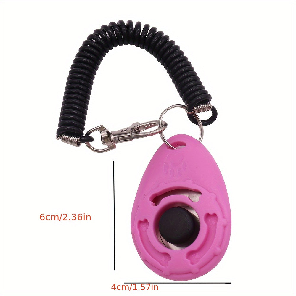 1pc Dog Trainer Clicker for Behavior Correction and Communication