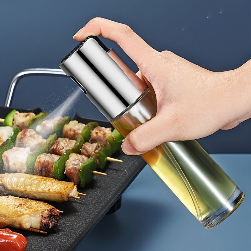 Dripless Oil Sprayer - BPA-Free, Simple Pump for Cooking & BBQ, Must-Have Kitchen Tool with Integrated Spray Nozzle