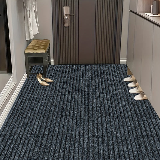 Highly Absorbent Non-Slip Door Mat - Fast Drying, Easy to Clean Entrance Rug with Strong Rubber Backing for Indoor or Outdoor Use, Pet and Dirt Resistant, Ideal for Every Season