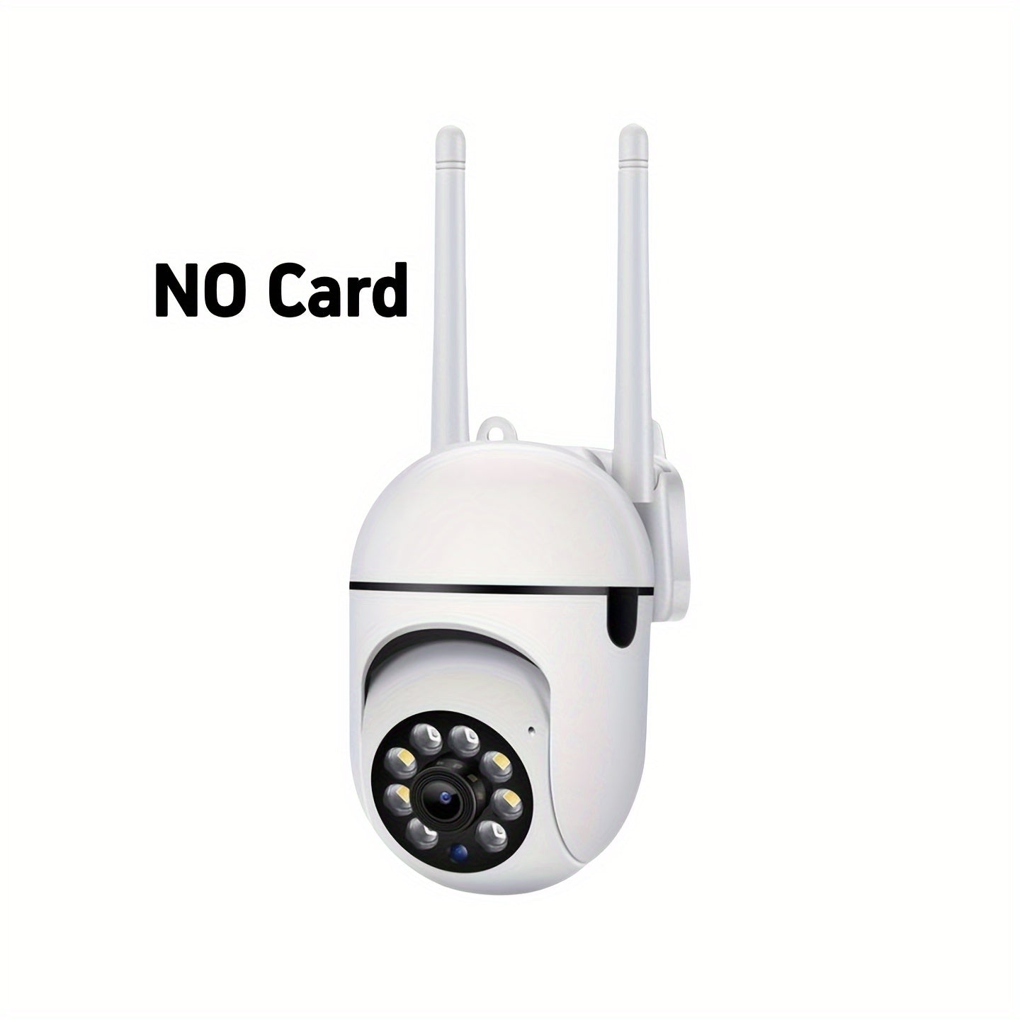 Conveniently install the 1080P HD WiFi Security Camera with PTZ and Voice Intercom without cables. Perfect for elderly and youngsters, with remote viewing anytime.