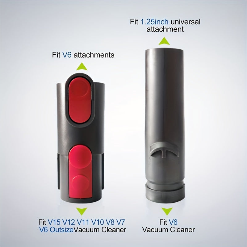 Adapter for Dyson Models V15, V12, V11, V10, V8, V7, V6 & Outsize Vacuum Cleaners - Simple Attachment Connector for Accessories