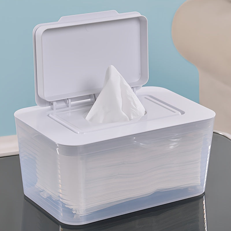 Wet Wipe Dispenser with Seal - Holds Plenty of Wipes, Easy to Refill with One Hand, Secure Closure for All Ages