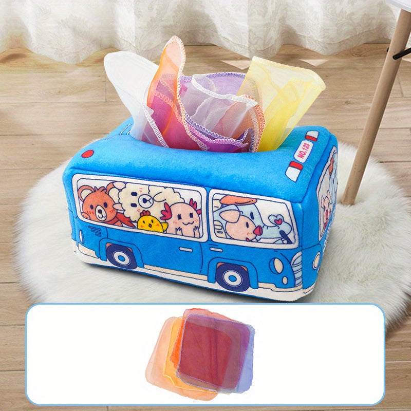 Introducing Baby's Magic Tissue Box: An Innovative Educational Toy for Sensory Exploration and fine motor skill development - Ideal for Children's Play and Learning! The Perfect Gift for Christmas and Halloween!