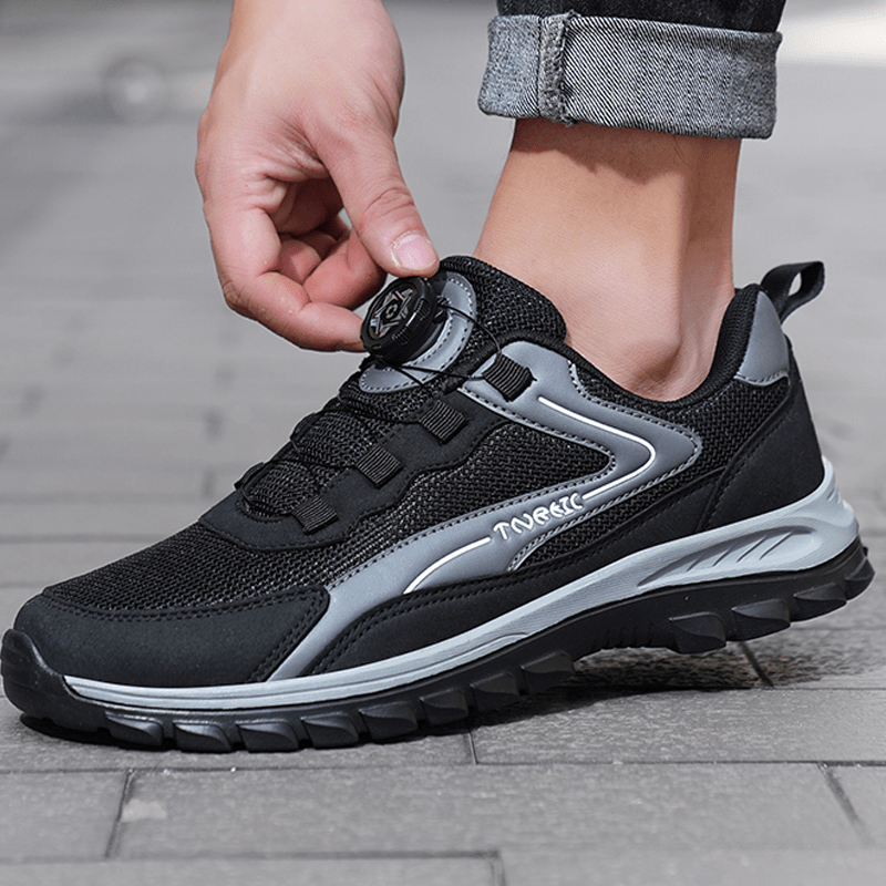 New lightweight and breathable outdoor shoes designed for middle-aged and elderly individuals for leisure activities and sports like road walking, morning exercise in the park, and street