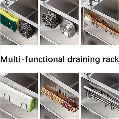 Fashionable Metal Practical Hooks for Wall-Mounting - No Drilling Necessary, Simple Installation, Perfect for Organizing Your Kitchen, Sturdy and Long-Lasting