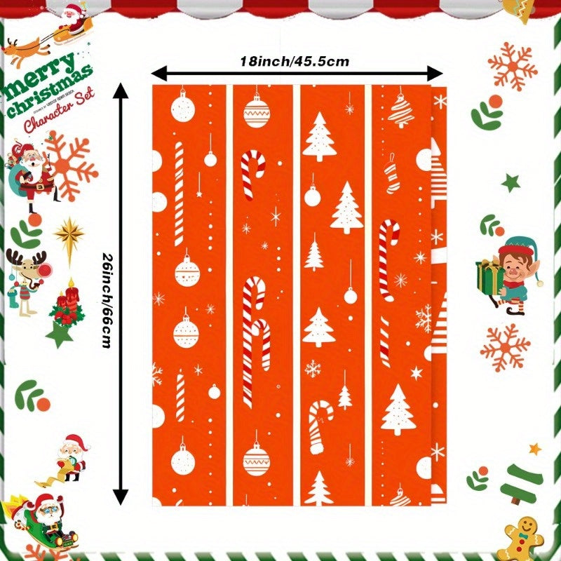 Two pieces of 18*26 kitchen towels, perfect for adding a festive touch to your kitchen during the Christmas season. Made with soft material, these towels feature a wintertime theme with snowflakes and the words "Merry Christmas" printed on them, making