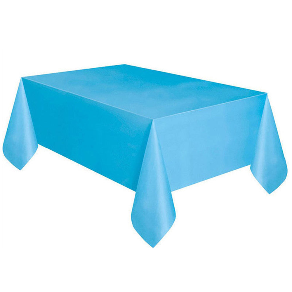 Plastic rectangular tablecloth covers