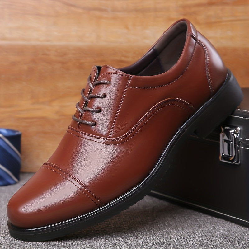 Men's Classic Oxford Shoes for weddings, business, parties, banquets, and office wear.