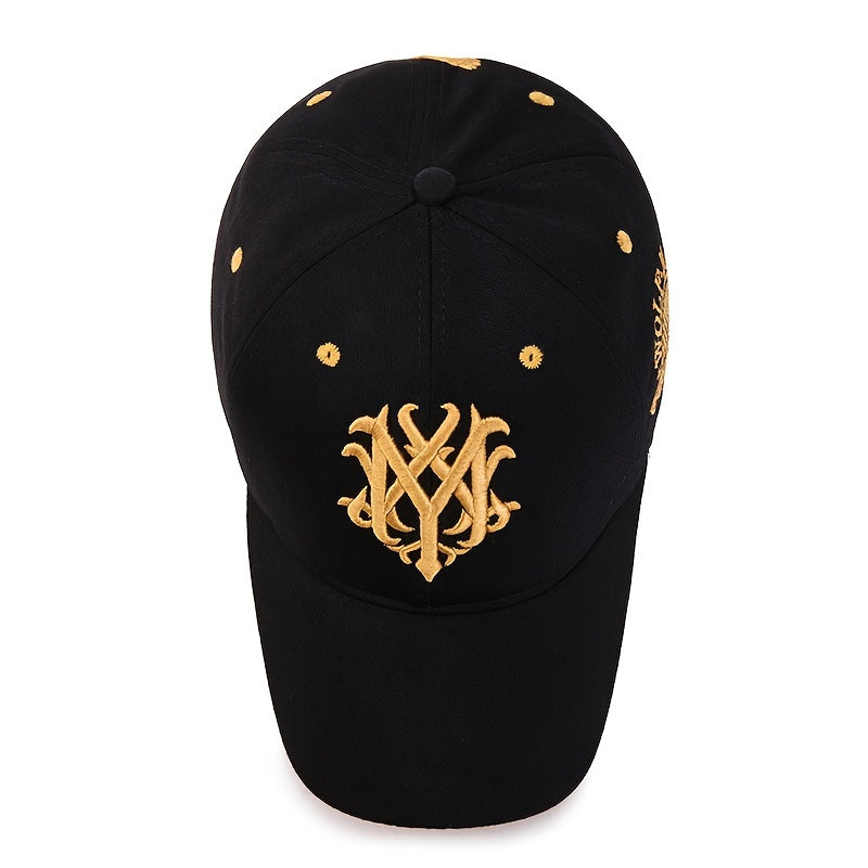 Fashion embroidered sunshade sunscreen baseball cap for men and women - Stay cool and stylish.