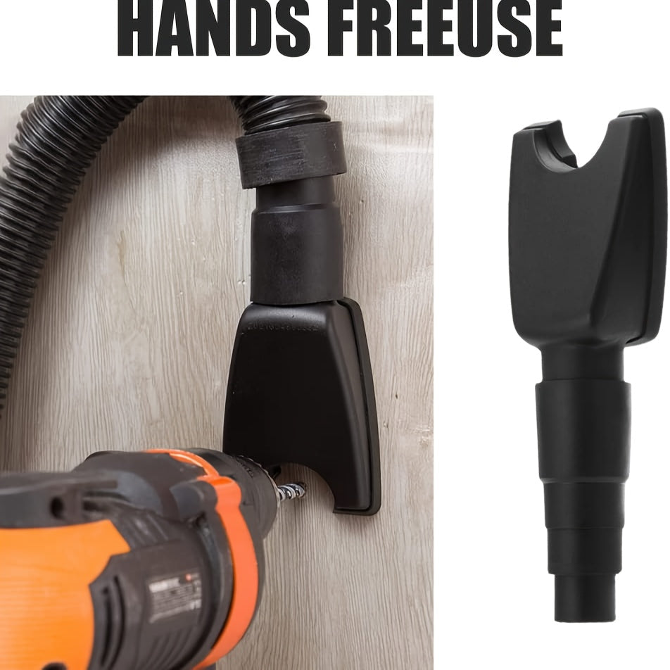 1 piece or 2 pieces of Electric Drill Dustproof Vacuum Connector Hand, includes Free Dust Collector Dustproof Hole Dust Collector - Cleaning Tools and Accessories