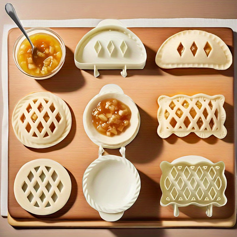 Set of 3 Classic Style Apple Pie Molds for Fall, Great Deal for Cross-border Shoppers