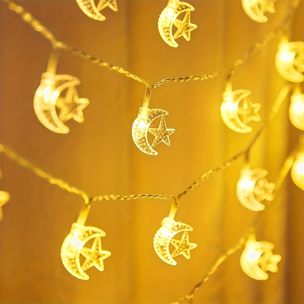 1pc star and moon pendant lights for festive tree decoration