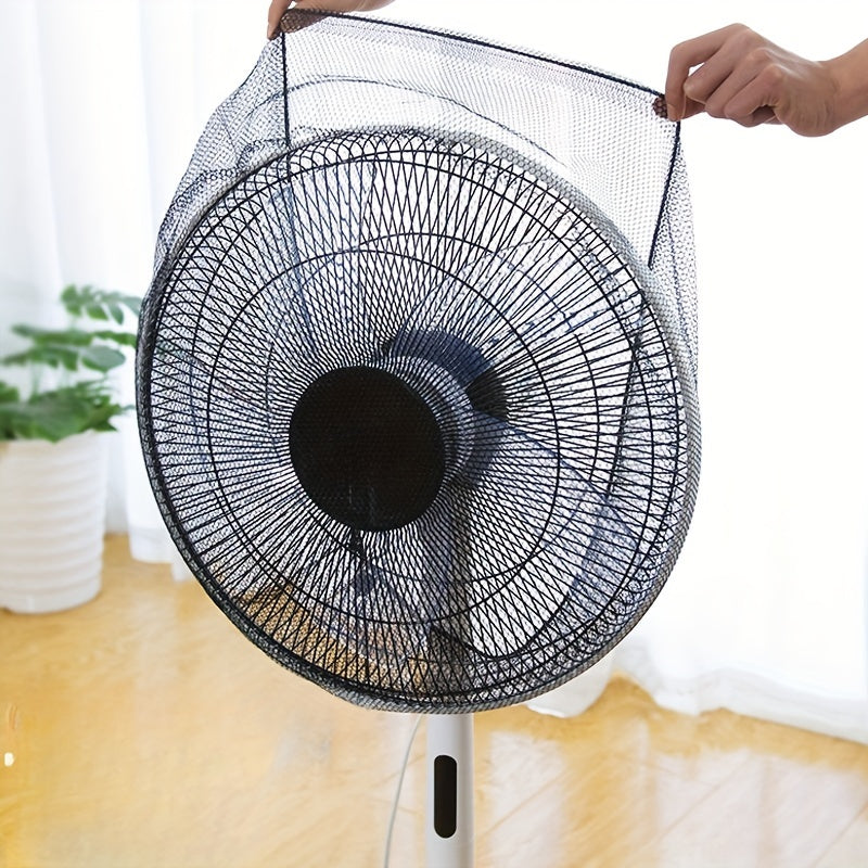 Washable Fan Dust Cover - Protect Your Fan with Durable Fabric Safety Net for Home and Office Use