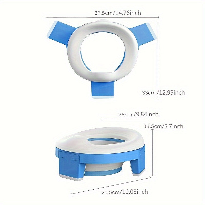 Multipurpose Foldable Travel Toilet Seat - Ideal for Potty Training, Outdoor Adventures, and Holiday Gifting - Perfect for Christmas, Halloween, and Thanksgiving!