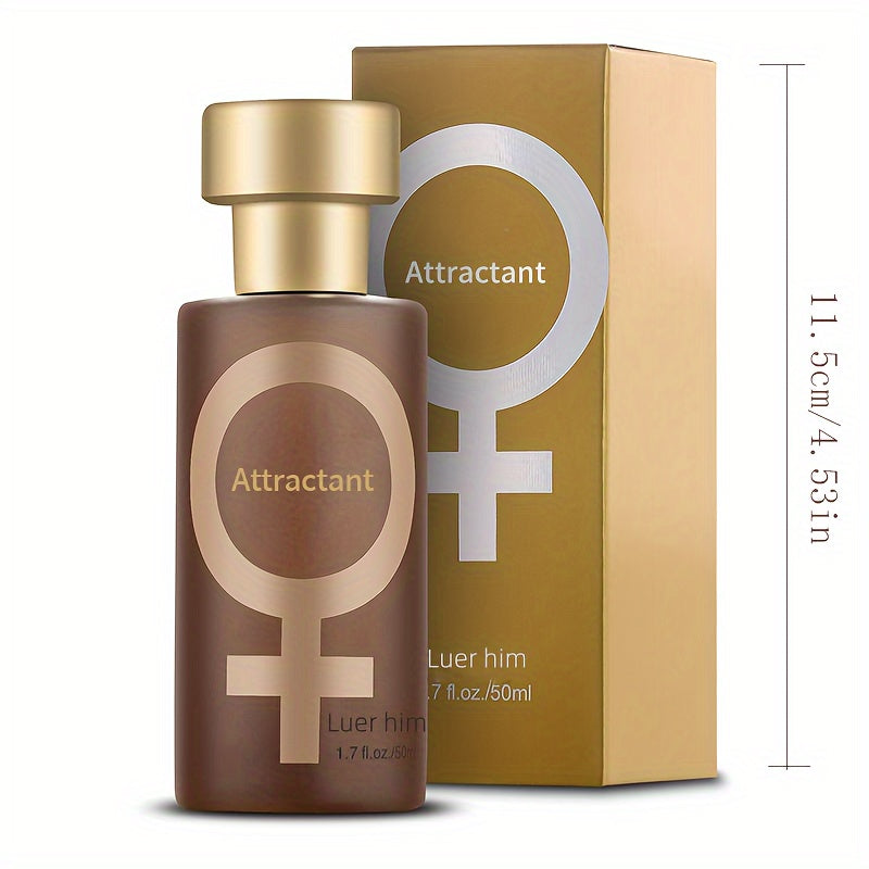 Elegant Attractant Women's Pheromone Perfume - Long-lasting, Fresh Floral Scent, 1.7 fl.oz (50ml) - Ideal Date Night Gift for Her