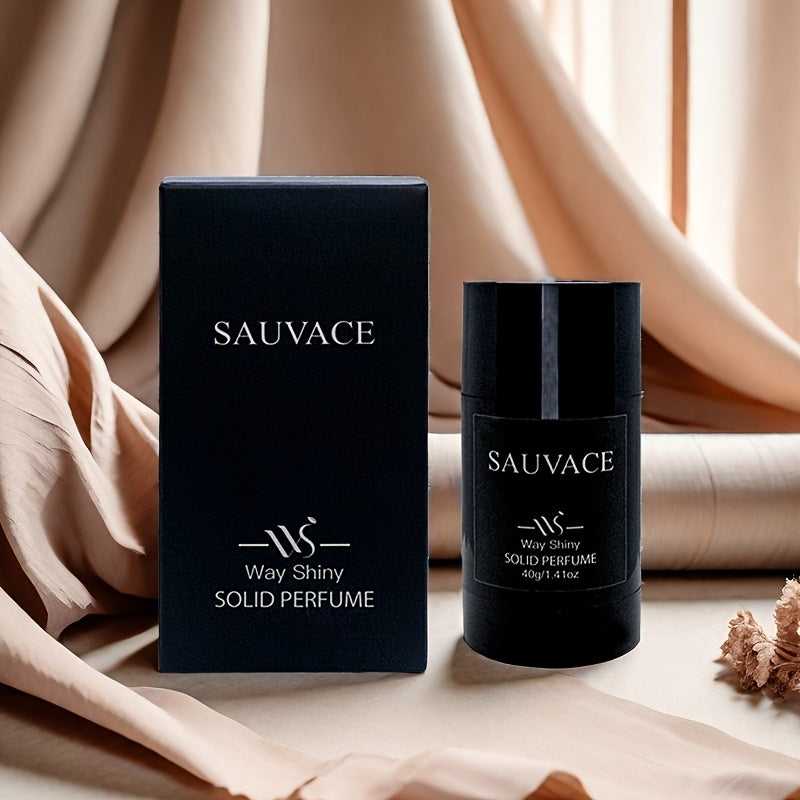 SAUVACE Men's Solid Perfume offers a long-lasting Woody scent, with a formaldehyde-free, plant-based formula. Perfect for adult men, ideal for dating and daily use, also makes a great gift