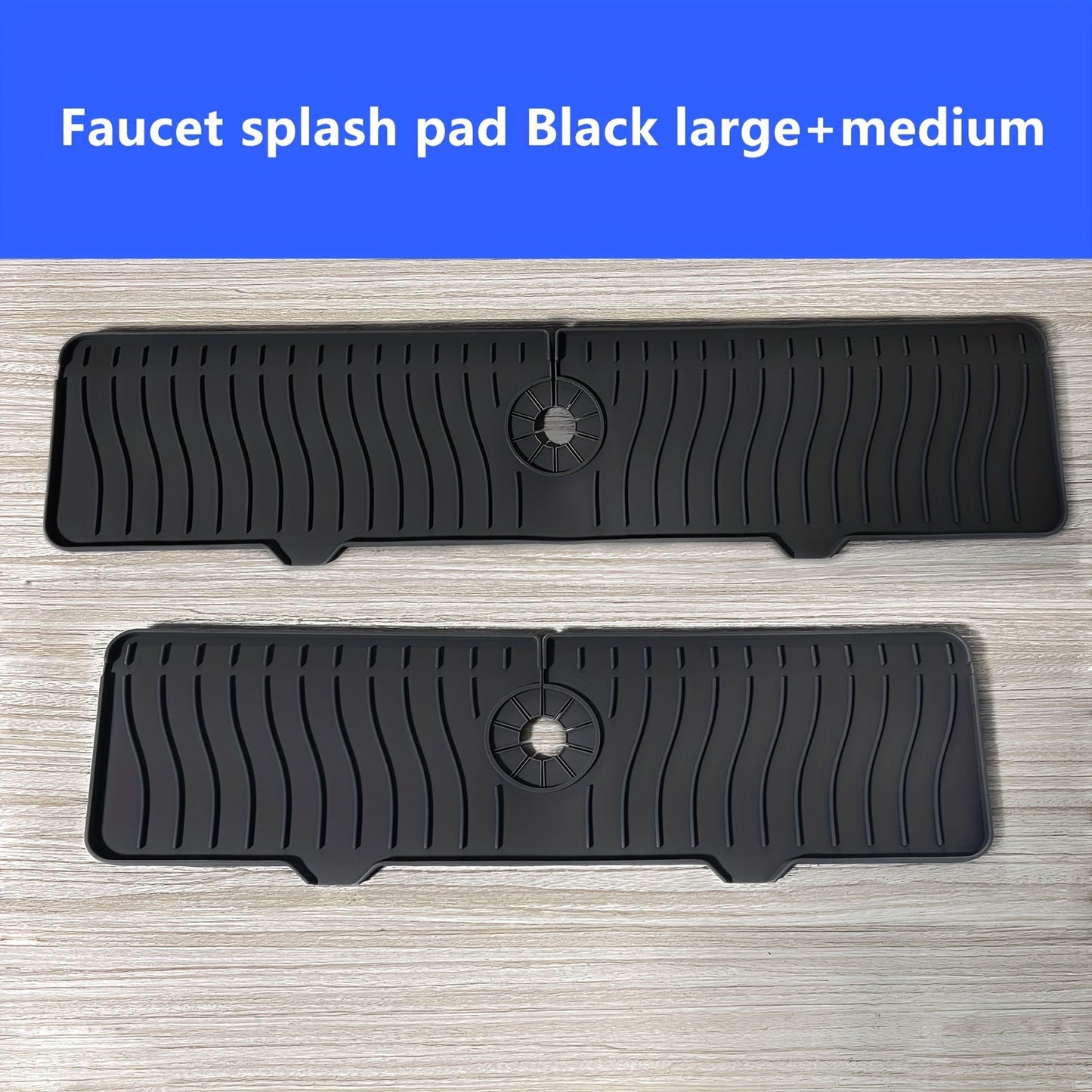 Faucet Silicone Drain Mat, Sink Mat