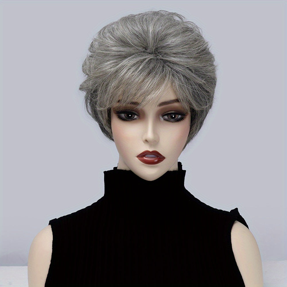 Short wigs made from real human hair in gradient colors from Europe and America.