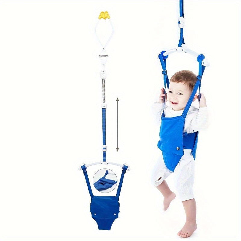 Versatile Children's Walking Harness with Seat for Comfort - Sturdy Nylon Material in Blue - Ideal for Indoor and Outdoor Activities