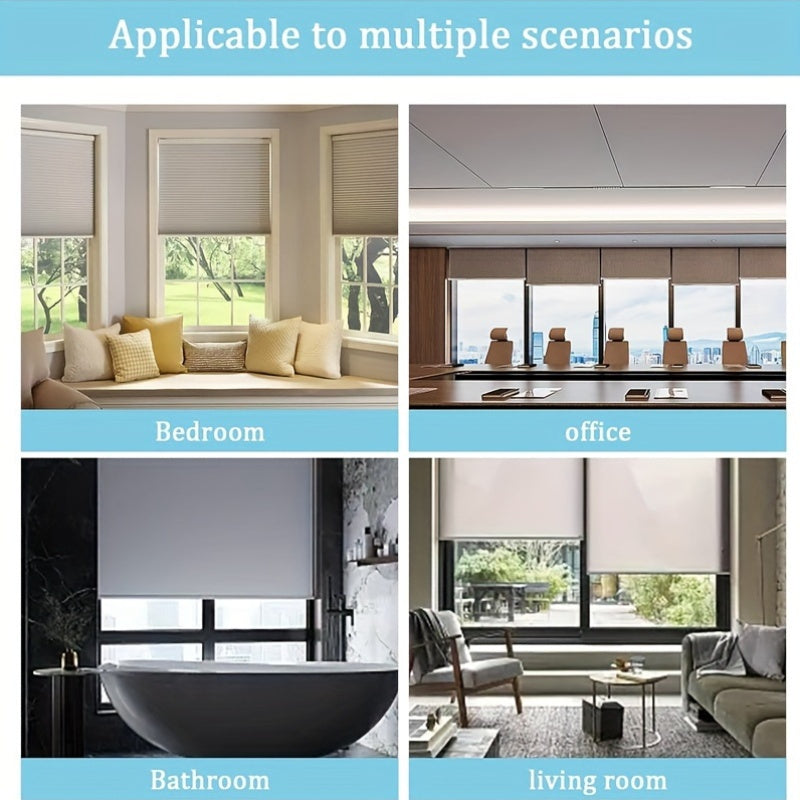 2 sets of 17mm roller blinds with 6 pieces per set