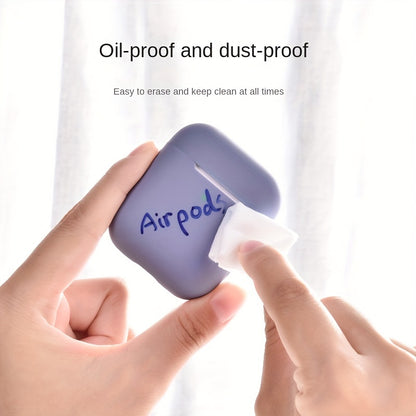 AirPods protective case for 1st and 2nd generation, compatible with wireless silicone earphones.