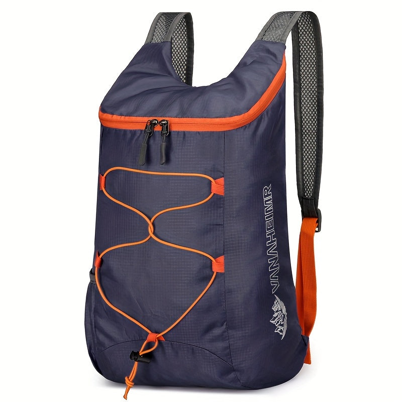 Compact, versatile sports backpack for men, ideal for outdoor activities.