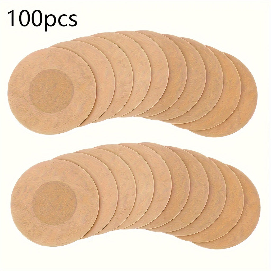 50/100 Disposable Non-woven Nipple Covers, Ultra-Thin Breathable Pasties, Wedding Dress Protection