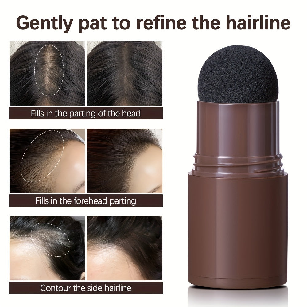 Lakerain Hairline Powder Stick: Instant, Waterproof, Long-Lasting coverage for Hairlines and Gray Roots.