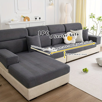 Nordic Elastic Sofa Cover for All Seasons, Pet Scratch Protection.