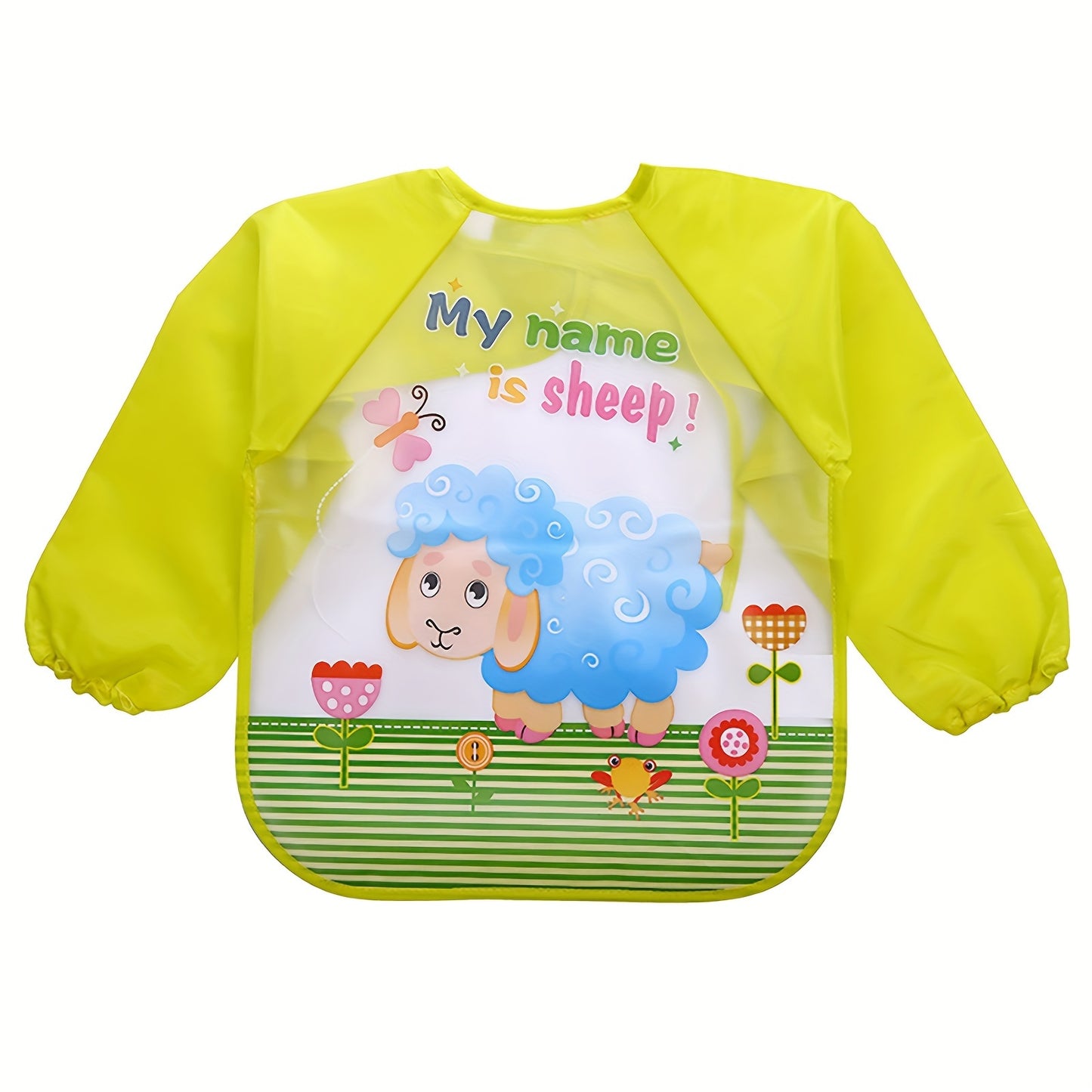 1 Waterproof 3D-Printed Bib made of EVA material, mess-free and ideal for feeding and playtime. Great Easter gift for kids.