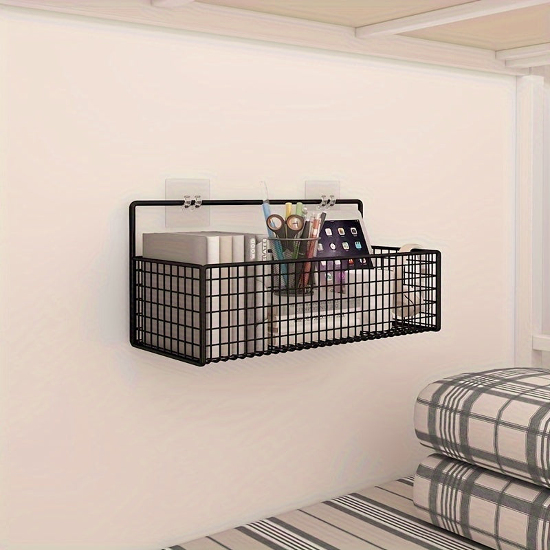 Contemporary Metal Wire Basket for Kitchen Storage: Dimensions 31cm x 12cm x 8cm