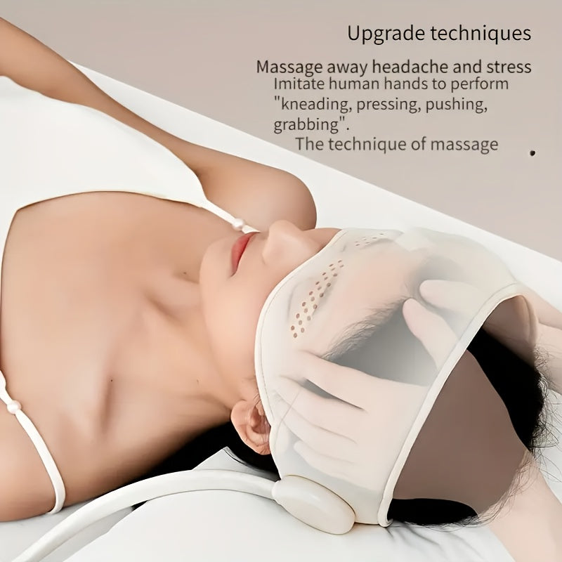 3-in-1 Massager for Head, Eyes, and Sleep Support