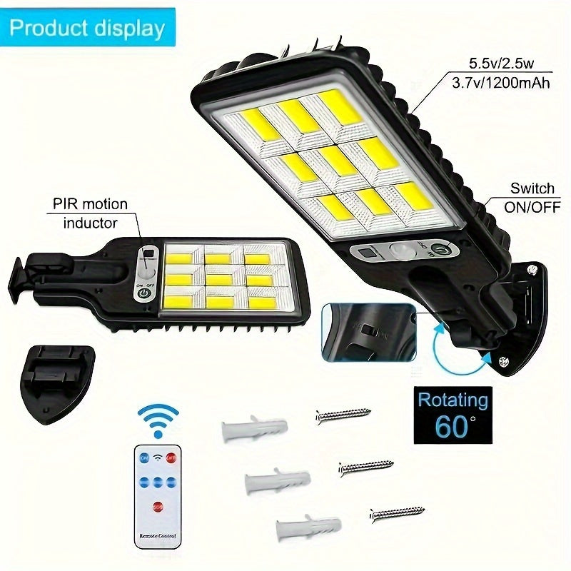 8000W Solar-Powered Outdoor Light with Remote Control, Transparent LED Reflector, and Adjustable Motion Sensor. Durable, Easy to Install, High-Quality Solar Lighting for Outside.