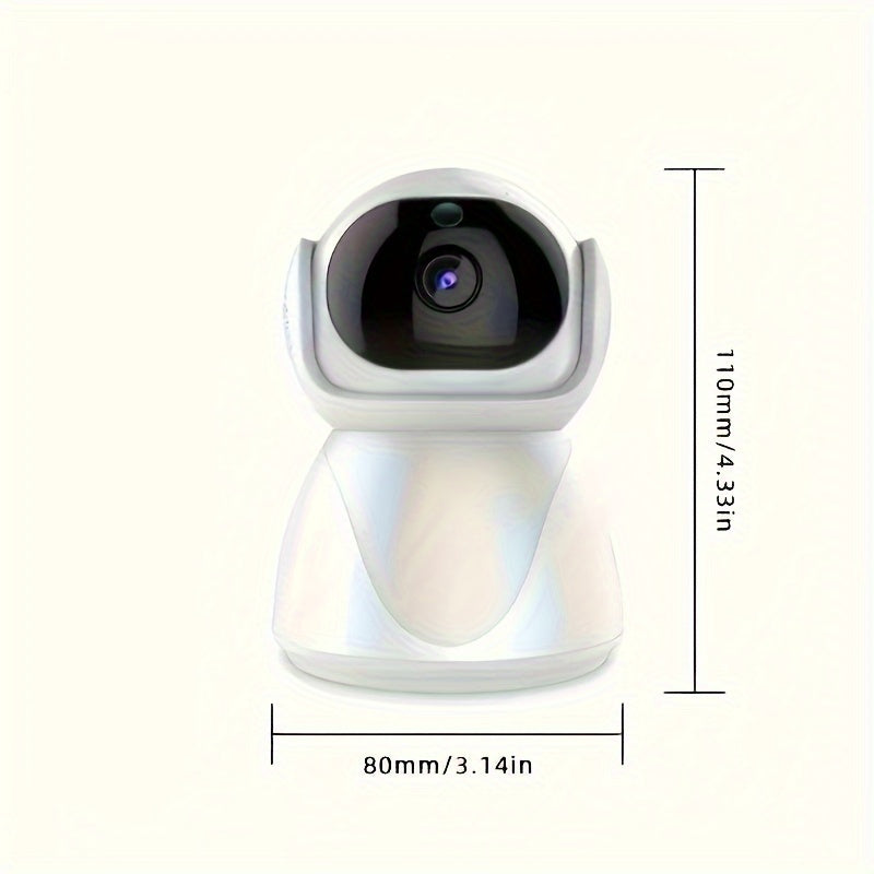 Stay connected and secure with our Smart Home Security Camera. With HD 1080P quality, WiFi connection, and easy One-Click Call feature, you can monitor your home effortlessly. The camera also features Auto Tracking, Infrared Night Vision, Motion Alerts