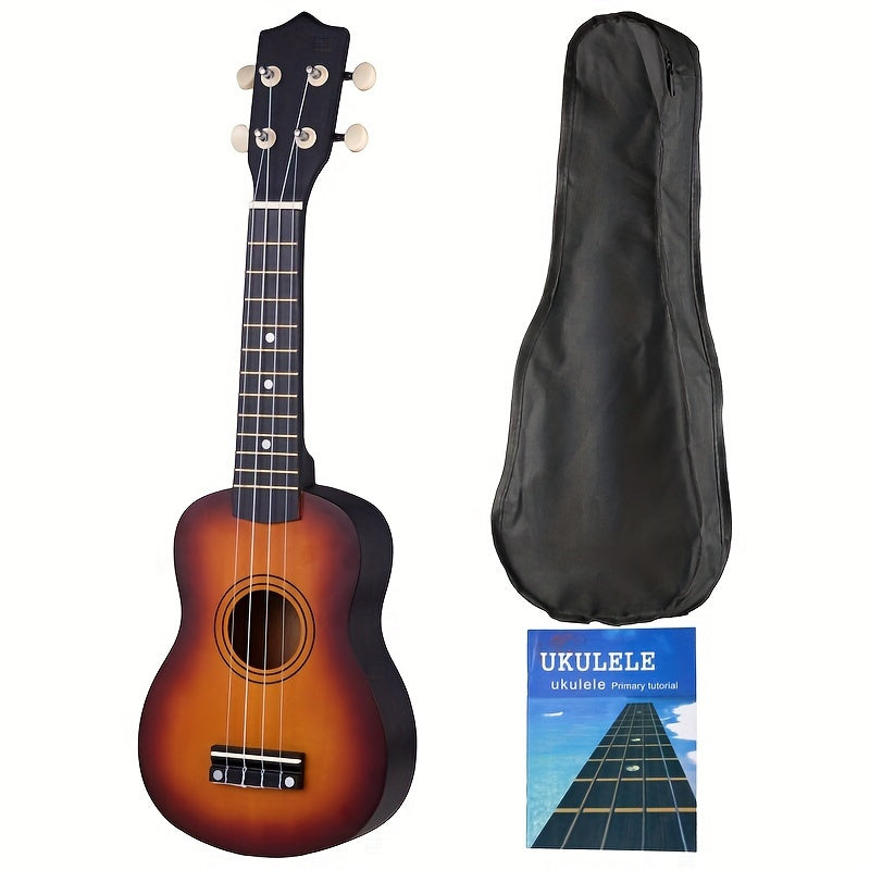 21-Inch Sunburst Ukulele for Beginners