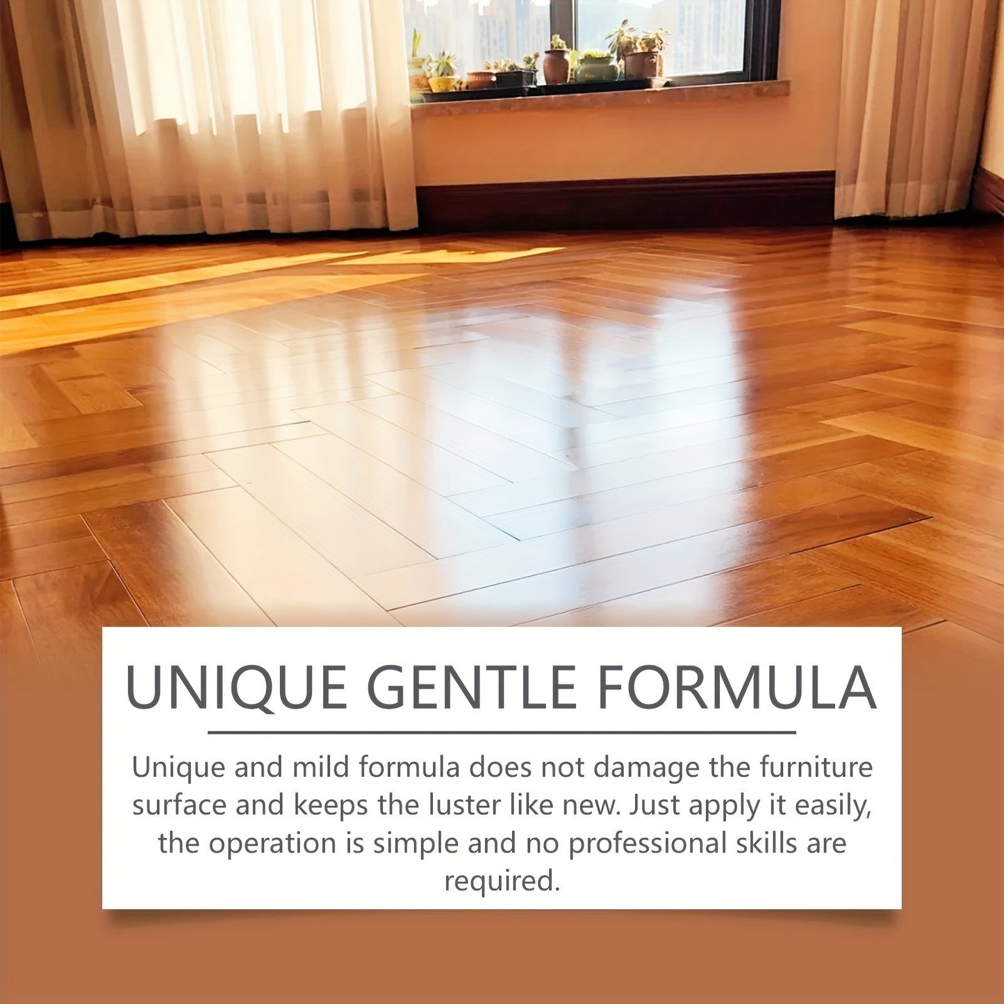 Enhance and Protect Your Wood Furniture with our Anti-Crack Polishing Oil - Creates a Shine, Maintains Cleanliness and Brightness - Suitable for Furniture, Floors, and other Wood Products