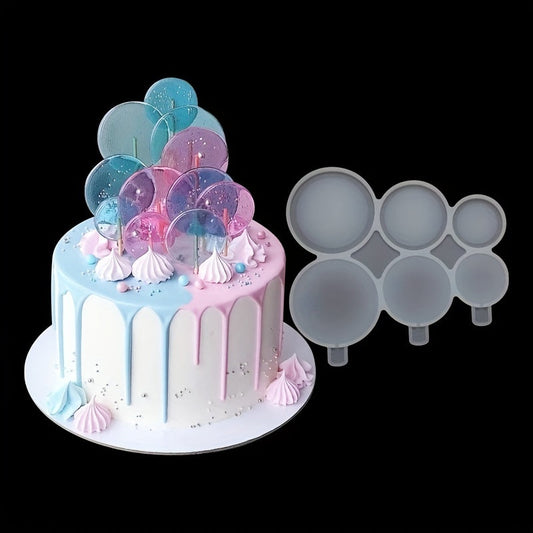 Satisfy your sweet tooth with our 1-piece, 3D Silicone Lollipop Mold, the ideal tool for DIY cake decorating and baking. Create perfect candy and cake toppers with this essential kitchen item and gadget for your home.