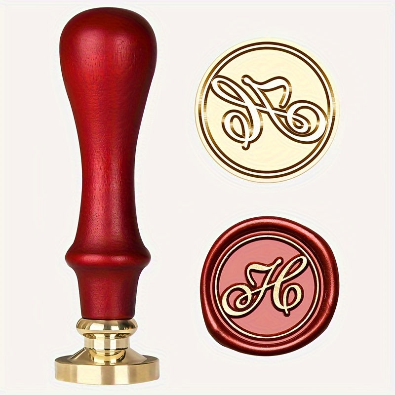 Alphabet A-Z Sealing Wax Stamp Kit for Wedding Invitations and Letter Sealing