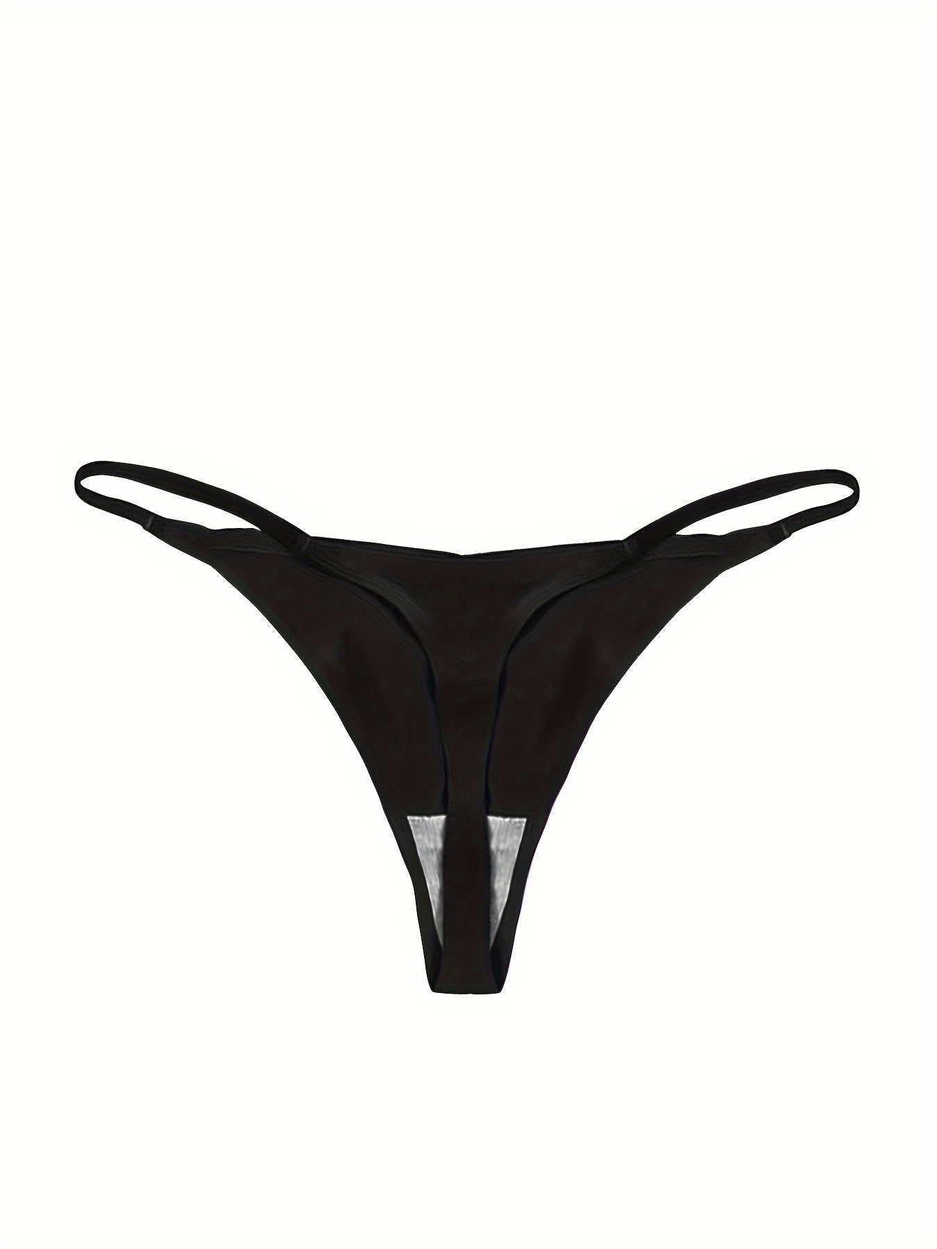 7 Women's Seamless Low Waist Thong Panties