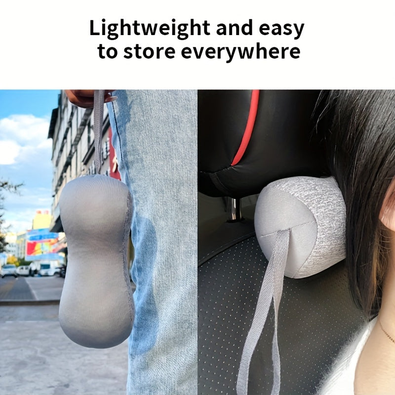 Mini neck pillow with portable Tsutsu U-shaped design, perfect for adults to use while traveling, sleeping, or working in the office.