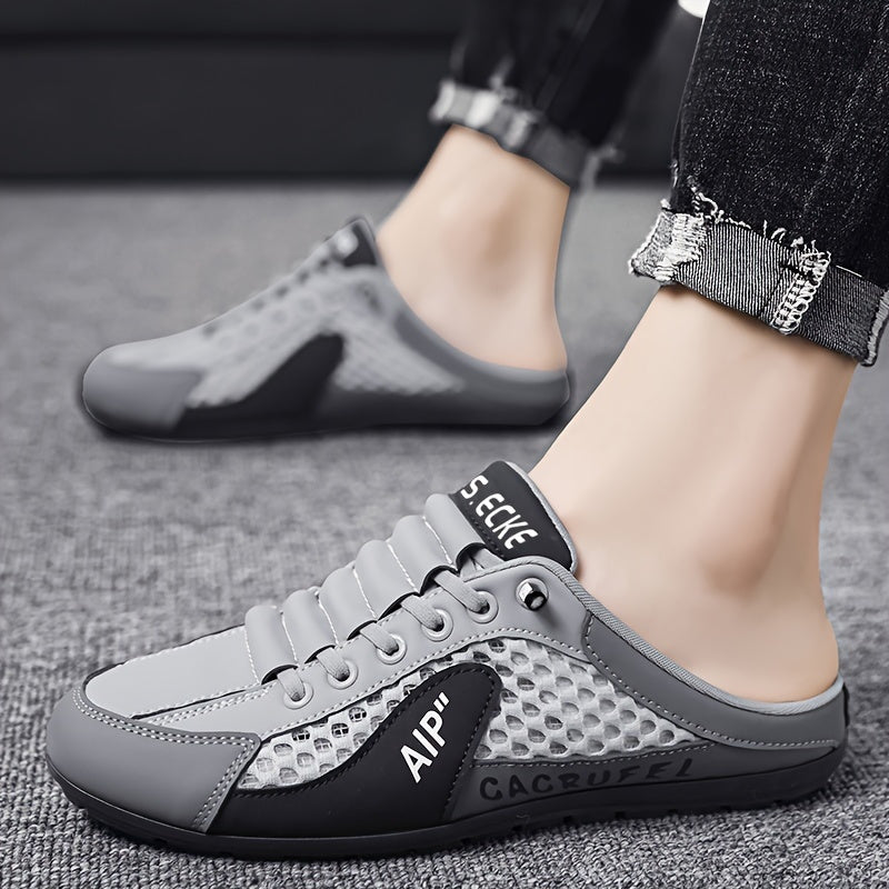 Men's slip-on breathable non-slip casual shoes for outdoor activities.