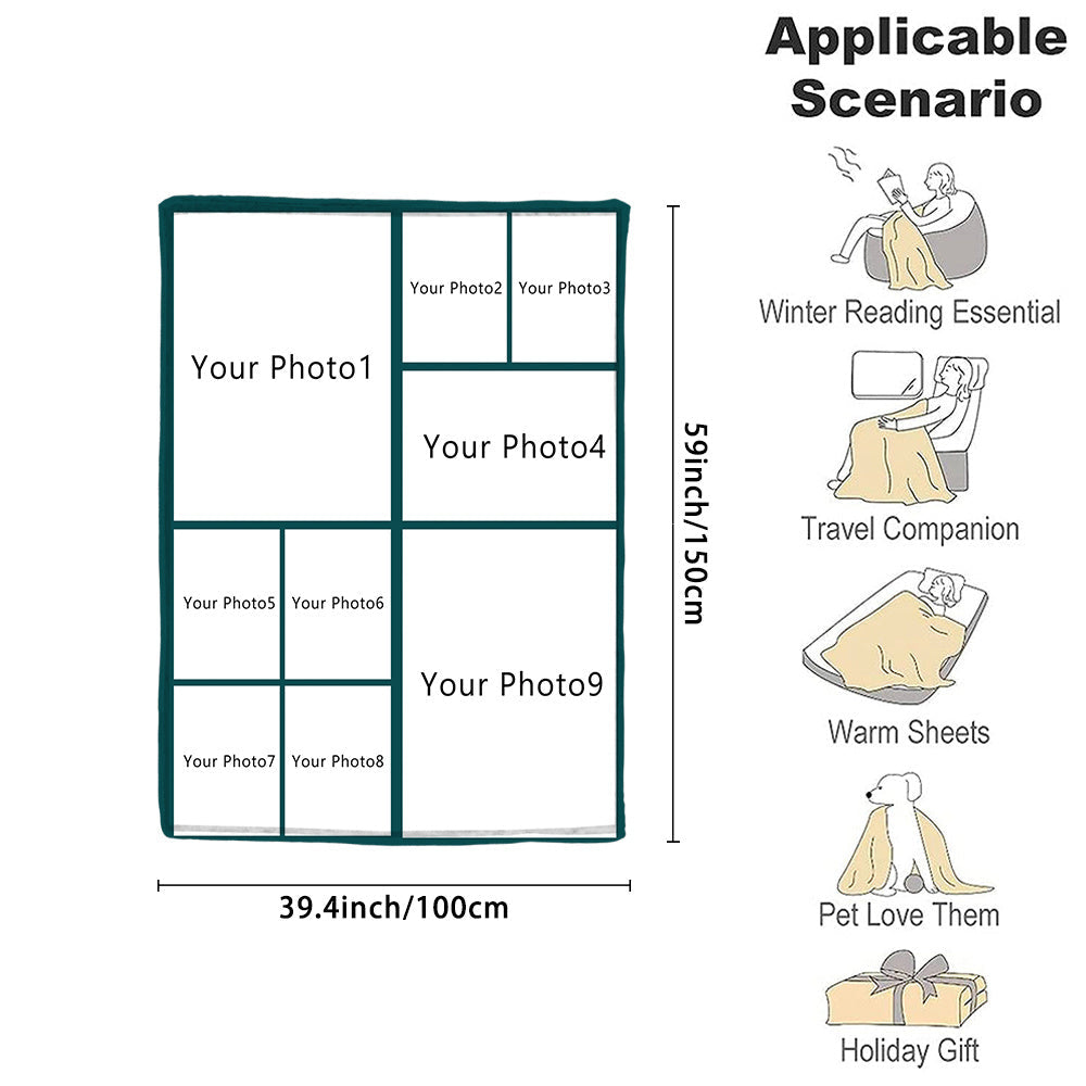 Настройте уютное фланелевое плед для вашей любимой пары с особым фотодизайном. Это мягкое и теплое одеяло идеально подходит для уютного времяпрепровождения на диване, кровати или даже для походов. Это продуманный и персонализированный подарок для
