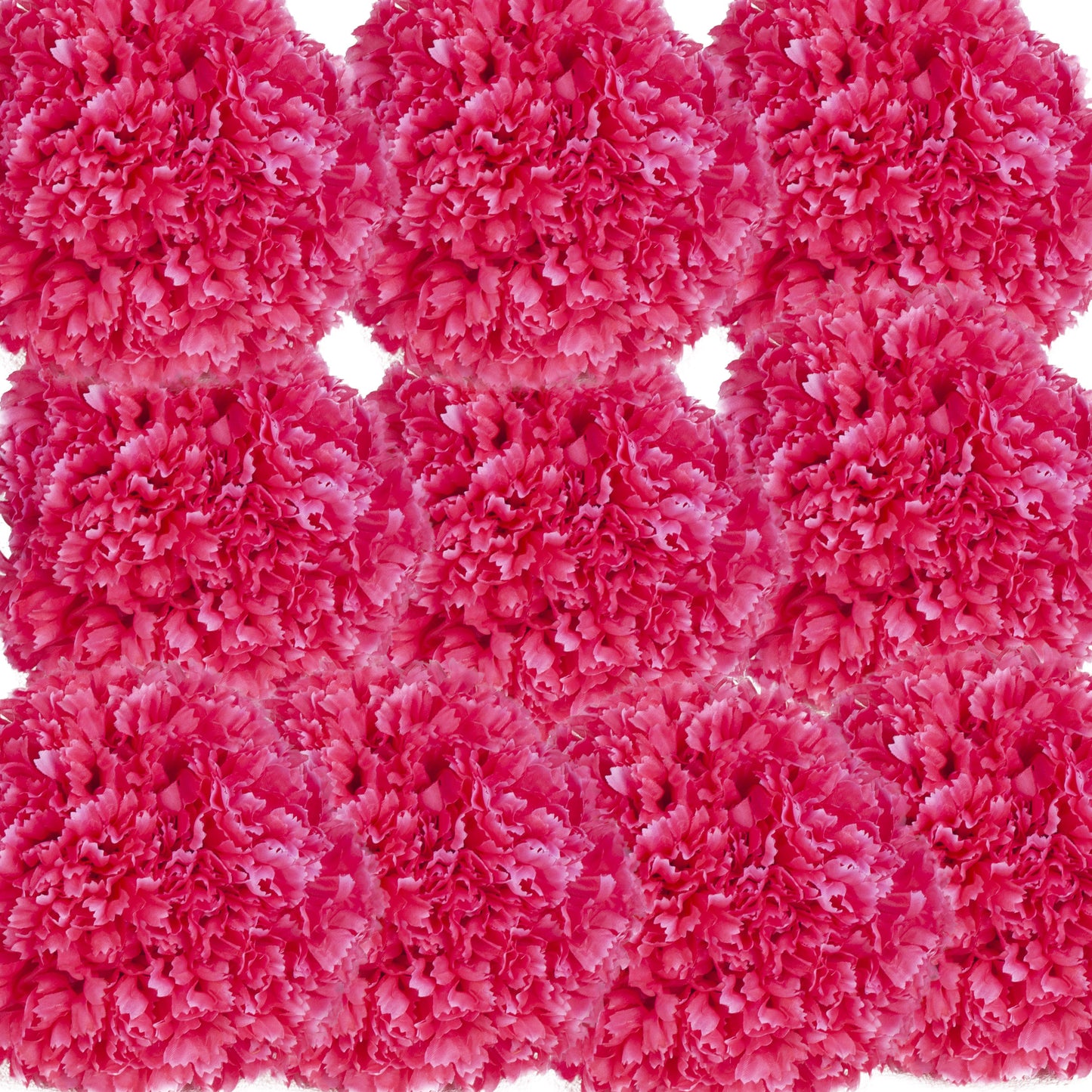 50 pieces of Eternal Blossom silk carnation flower for DIY wedding decorations